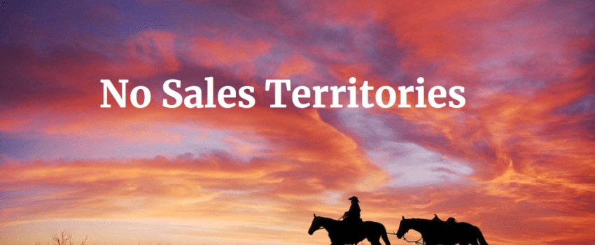 your sales territory? you decide